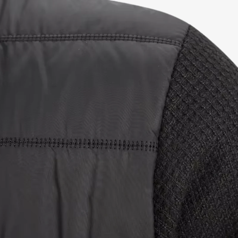 Interlaken Hybrid-Strickjacke mit Stepp-Front
