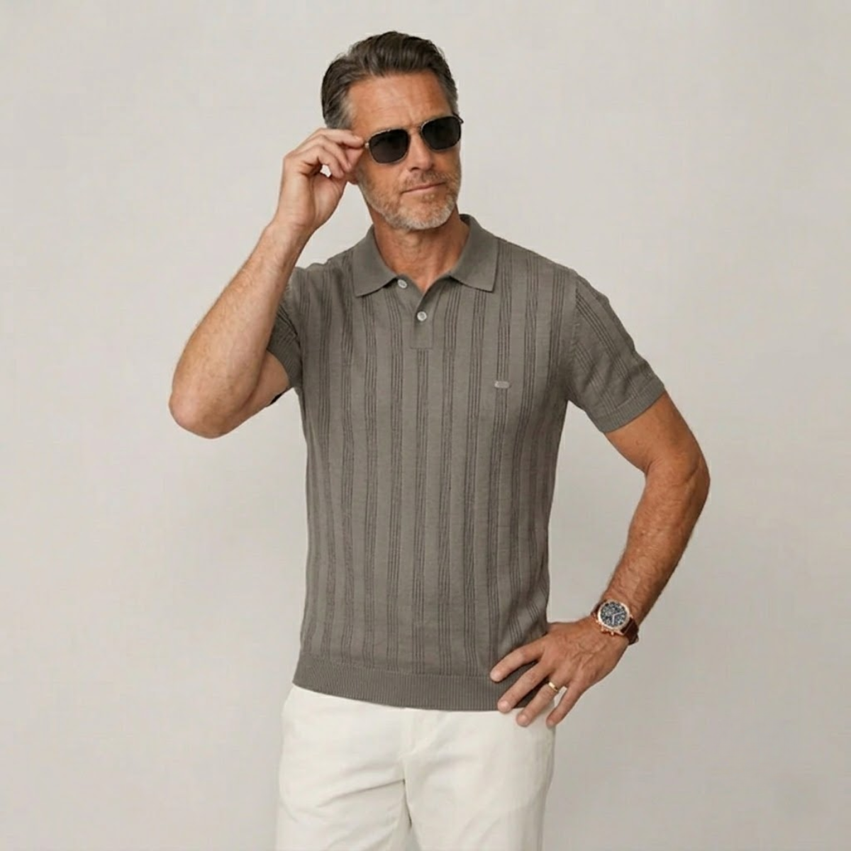 Bremton Textured Polo Shirt