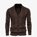Heidelberg Premium Strick-Cardigan mit Schalkragen