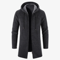 Innsbruck Lange Strickjacke mit Kapuze