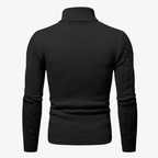Engadin Rollkragenpullover mit Zopfmuster