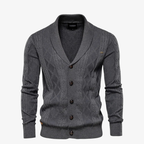 Heidelberg Premium Strick-Cardigan mit Schalkragen