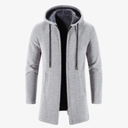 Innsbruck Lange Strickjacke mit Kapuze
