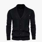Heidelberg Premium Strick-Cardigan mit Schalkragen
