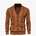 Heidelberg Premium Strick-Cardigan mit Schalkragen