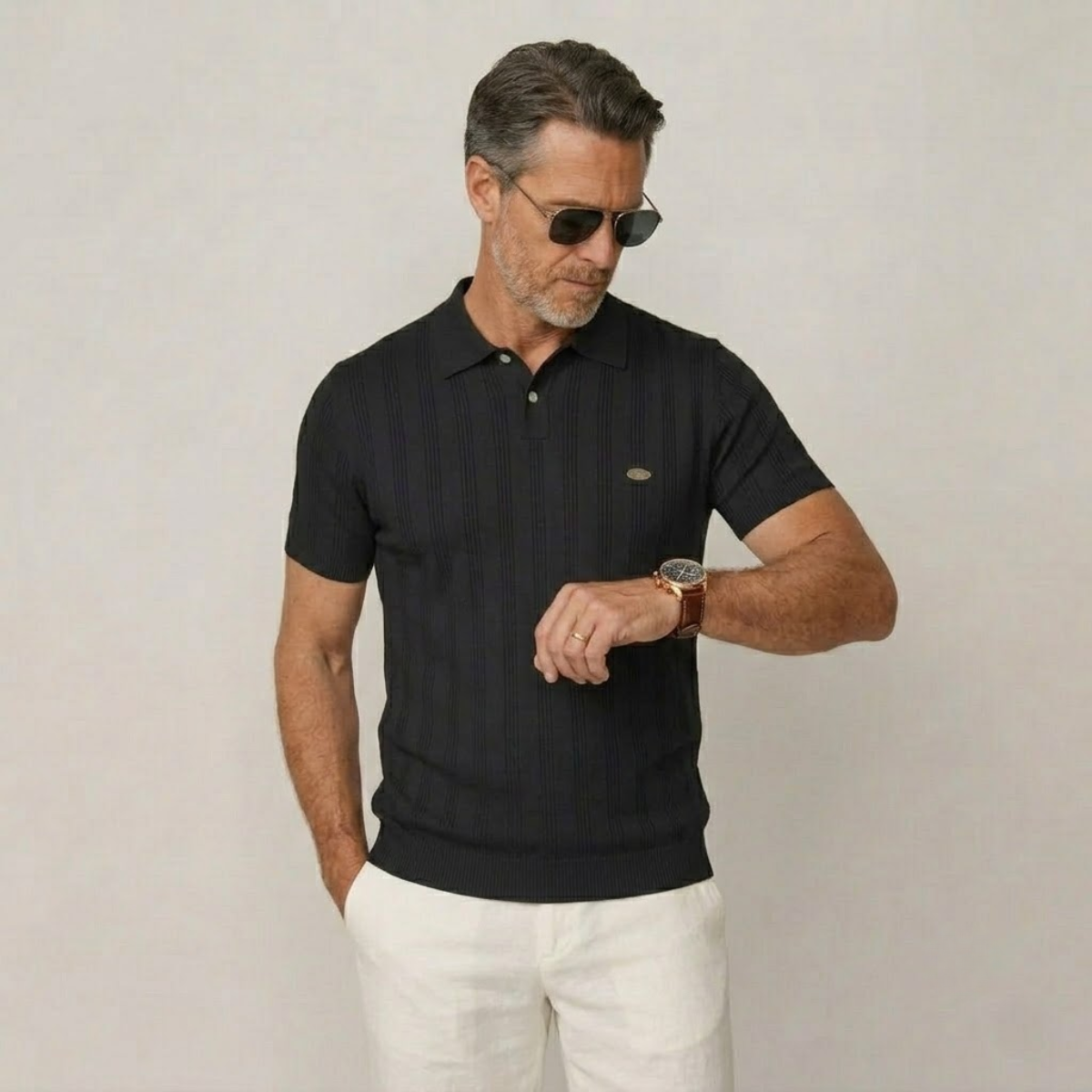 Bremton Textured Polo Shirt