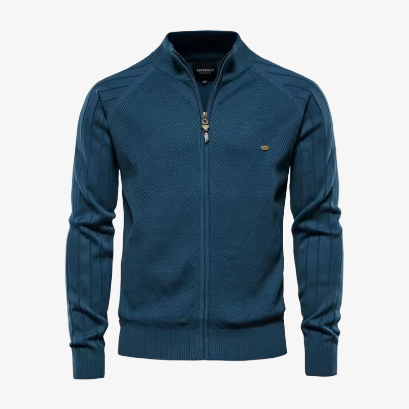 Luzern Premium Strickjacke mit Reißverschluss