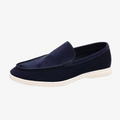 Konstanz Lässiger Loafer in Wildleder-Optik mit heller Sohle
