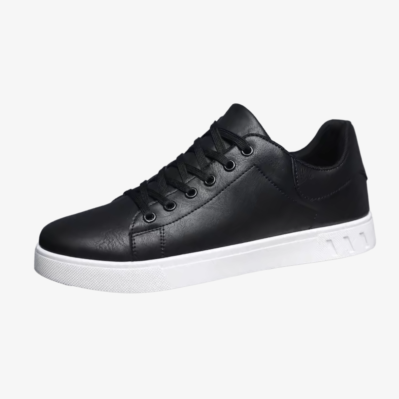 Köln Minimalistischer Casual Sneaker in Glattleder-Optik