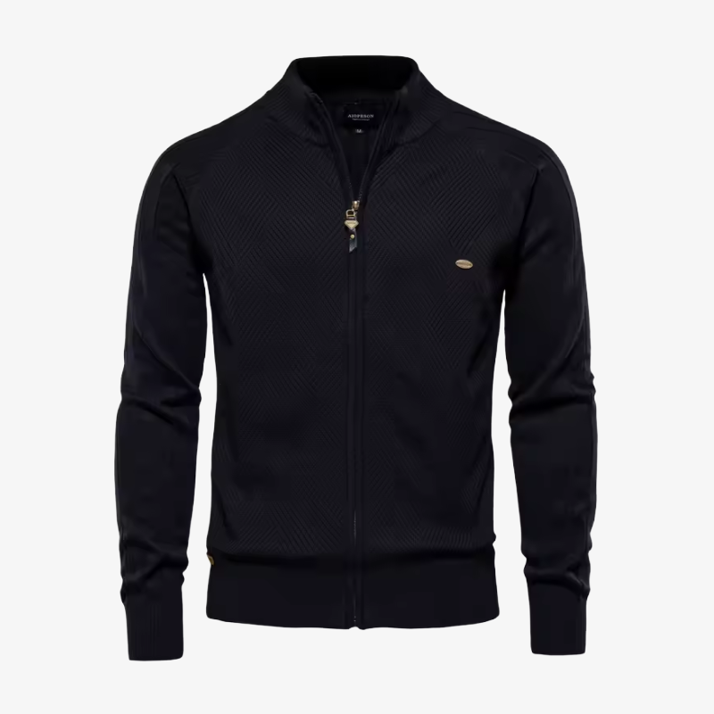 Luzern Premium Strickjacke mit Reißverschluss