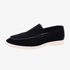Konstanz Lässiger Loafer in Wildleder-Optik mit heller Sohle